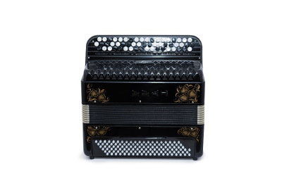 Баян ученический двухголосный "Тула" (черный)