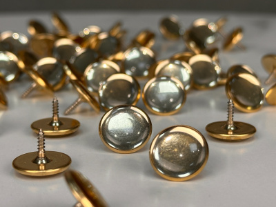 ЗОЛОТИСТАЯ КНОПКА BOTTONI 14,8 мм