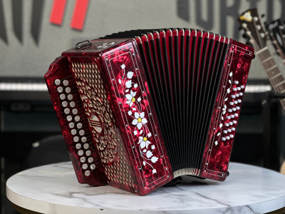 Гармонь "Тульская 301М" ре диез мажор (улучшенная)
