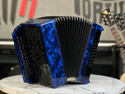 Гармонь "Тульская 301М" до мажор с 3 полутонами