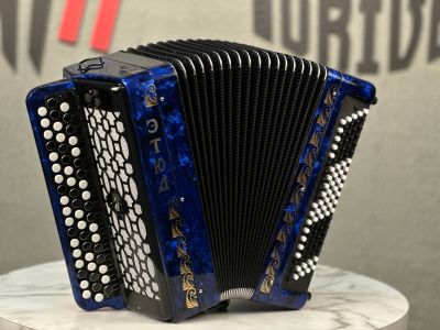 Баян «Этюд» 205М синий