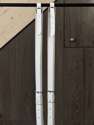 УЗКИЕ РЕМНИ для гармони/баяна/аккордеона (белые)