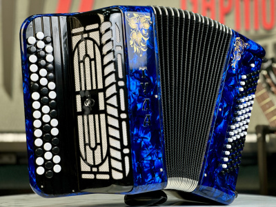 Баян "Уменьшенный" 46/80 (синий)