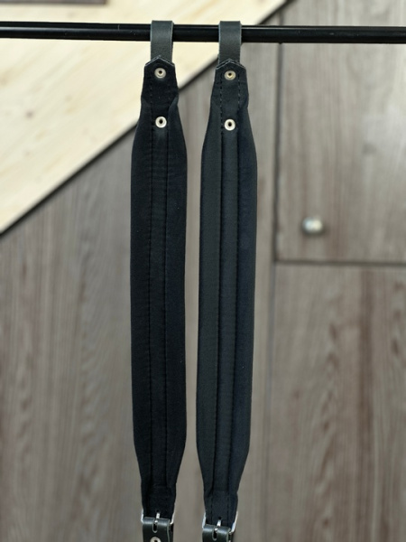 СРЕДНИЕ РЕМНИ для гармони/баяна/аккордеона (черные)
