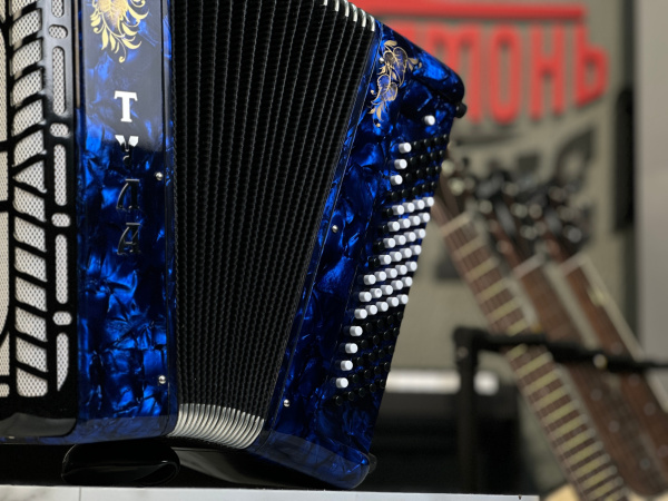 Баян "Уменьшенный" 46/80 (синий)