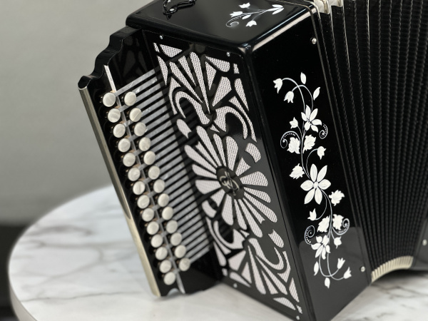 Гармонь "Куликово Поле" Ля мажор 27/25 ЛЮКС