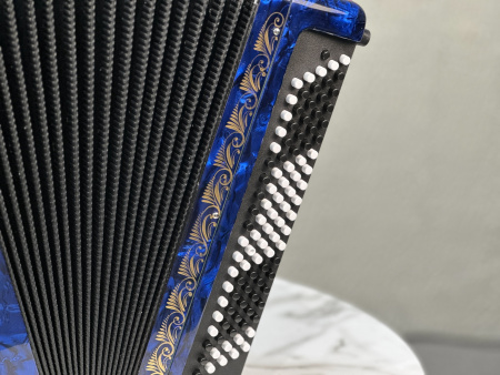 Баян «Этюд» 205М синий