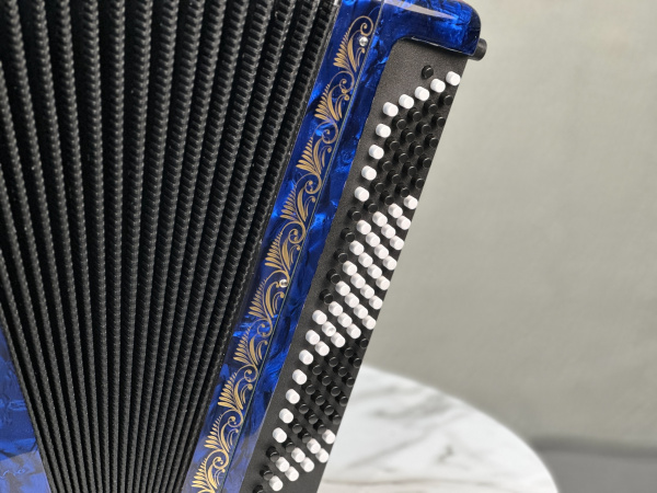 Баян «Этюд» 205М синий