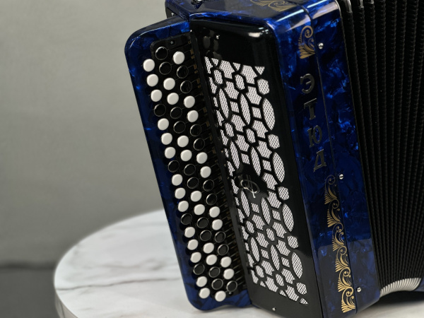 Баян «Этюд» 205М синий