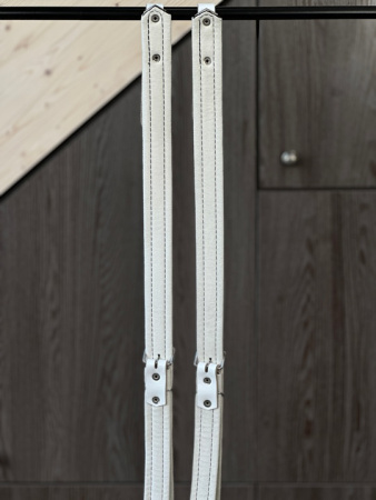 УЗКИЕ РЕМНИ для гармони/баяна/аккордеона (белые)