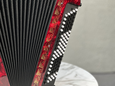 Баян «Этюд» 205М красный