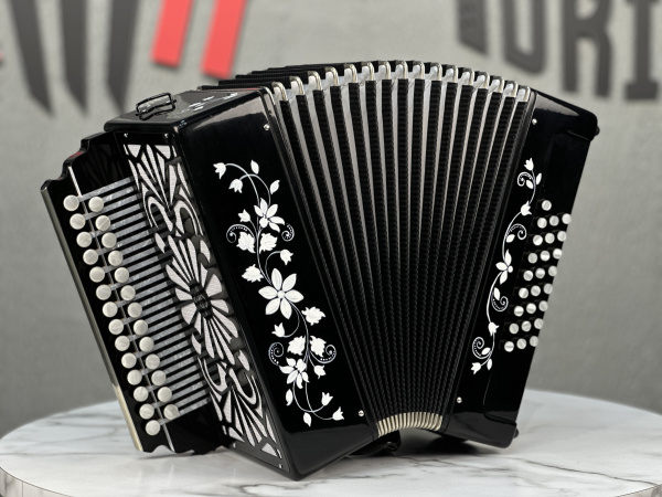 Гармонь "Куликово Поле" Ля мажор 27/25 ЛЮКС
