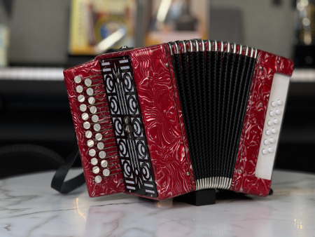 "Сказка" 23/12 /// до мажор (красная перламутровая)