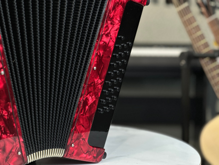 Гармонь "Тульская 301М" до мажор с деревянной горкой