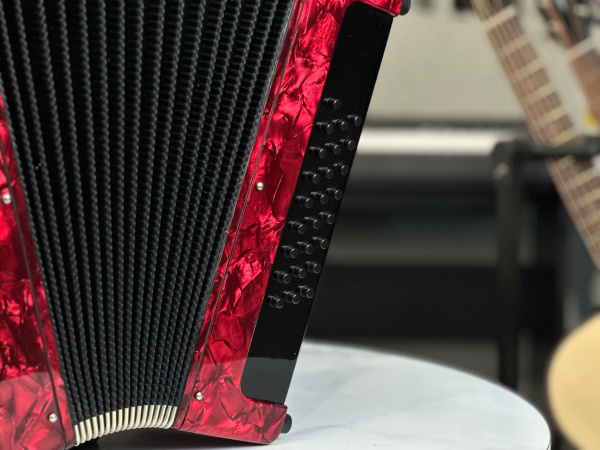 Гармонь "Тульская 301М" до мажор с деревянной горкой