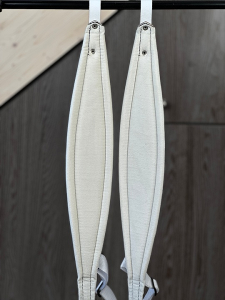 ШИРОКИЕ РЕМНИ для гармони/баяна/аккордеона (белые)