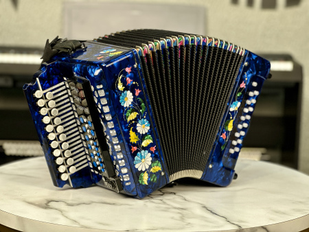 Гармонь "Уменьшенная с Midi" До мажор 21/16