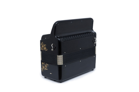 Баян ученический двухголосный "Тула" (черный)